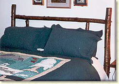 adirondack rustic beds, bed frames,monogram bed frames, birch bark bed frames,adirondack style beds