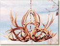 Adirondack Chandeliers, Chandeliers, ADIRONDACK CHANDELIERS, adirondack antler chandeliers, adirondack deer antler chandeliers