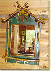 Rustic Mirrors, Adirondack Birch Mirrors, Ructic Frame Mirrors, Mirrors